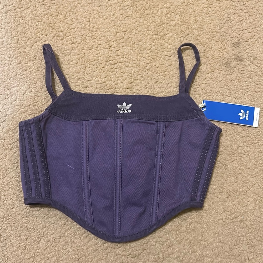 adidas original KSENIASCHNAIDER DENIM CORSET